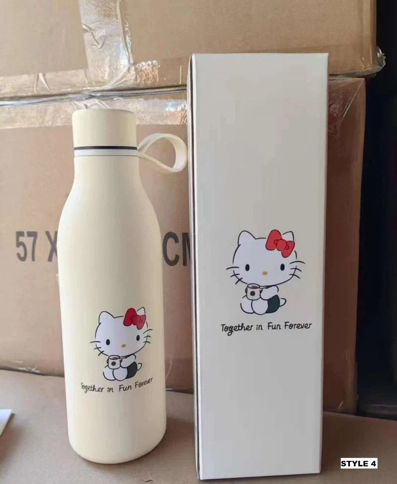 Starbuck 2025 Hello Kitty Stainless Steel Tumbler Cup 473ml 16Oz Christmas Gift