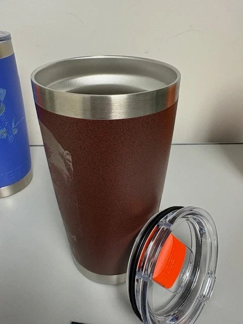 1 Yeti OOPS 20oz - Error Engraving, Mis-Engraved, Assorted Colors & Lids Random